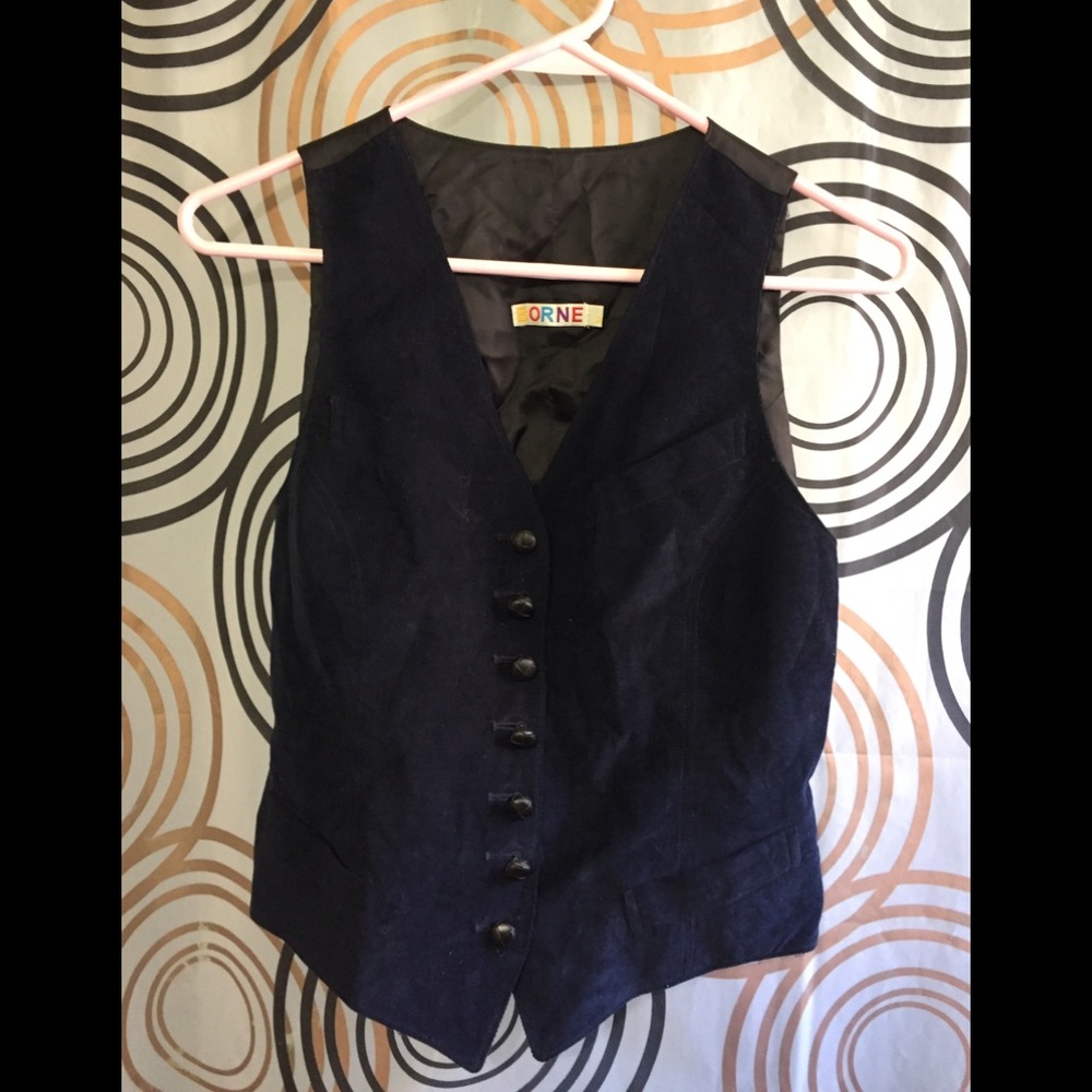 Bourne Corduroy Vest Sz 2